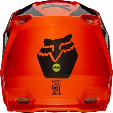 FOX V1 Motocross Helm Revn | orange | 25819-824