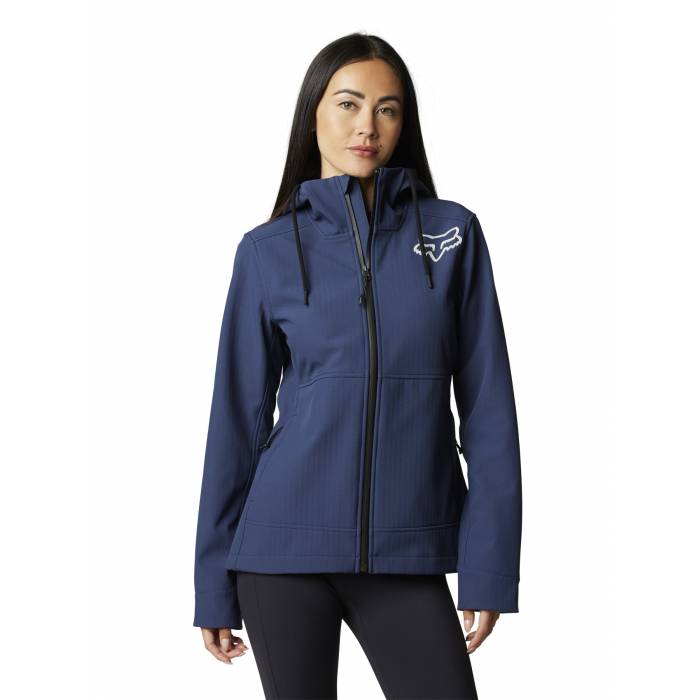 FOX Damen Jacke Pit Softshell | dunkelblau | 28222-387 Deep Cobalt