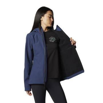 FOX Damen Jacke Pit Softshell | dunkelblau | 28222-387 Größe M