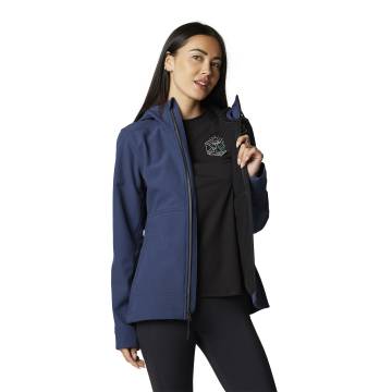 FOX Damen Jacke Pit Softshell | dunkelblau | 28222-387 Größe L