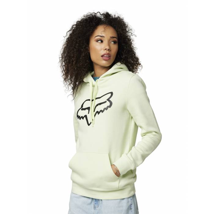 FOX Damen Hoodie Boundary | lime | 25698-361