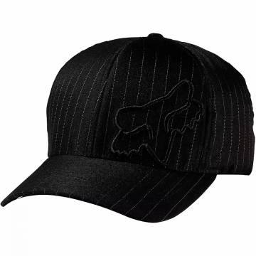 FOX Kappe Flex 45 | Flexfit | schwarz | 58379-515 Black Pinstripe