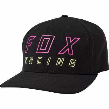 FOX Kinder Kappe Neon Moth | Flexfit | schwarz | 24953-001 Youth