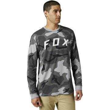 FOX Langarmshirt Tech Bankr | grau camo | 29031-247