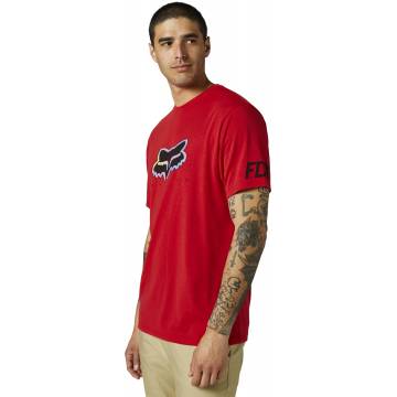 FOX T-Shirt Road Venz Tech | rot | 29091-122 Größe M