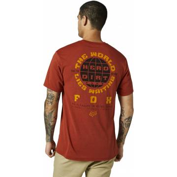 FOX T-Shirt Pre Cog Tech | dunkelrot | 29102-348 Red Clay