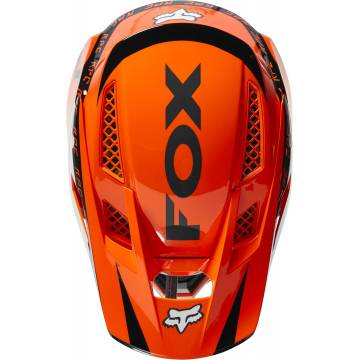FOX RPC MTB Downhill Helm Dvide | orange | 29347-824 Größe L