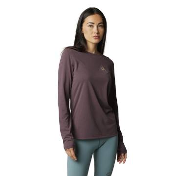 FOX Damen Langarmshirt Finisher Tech | dunkelviolett | 30021-053 Größe S