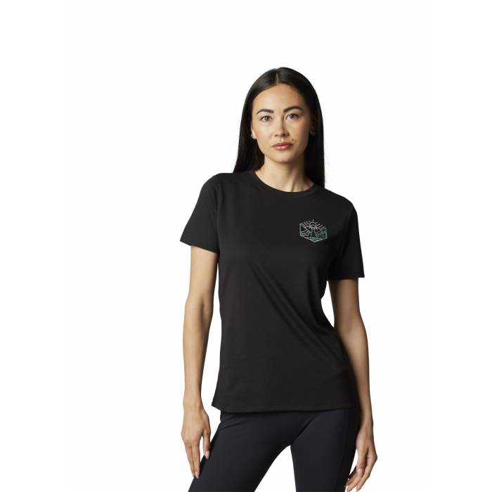 FOX Damen T-Shirt Caveaut Tech | schwarz | 30011-001