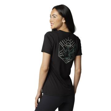 FOX Damen T-Shirt Caveaut Tech | schwarz | 30011-001 SS Tech Tee