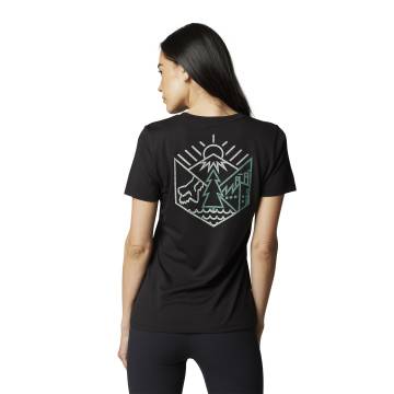 FOX Damen T-Shirt Caveaut Tech | schwarz | 30011-001 Womens