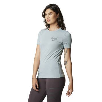 FOX Damen T-Shirt Caveaut Tech | hellblau | 30011-038 Womens SS Tee