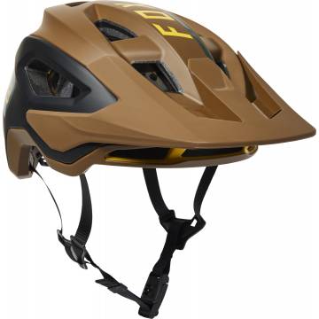 FOX Speedframe Pro MTB Helm Blocked | braun | 29414-512