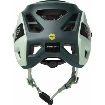 FOX Speedframe Pro MTB Helm Blocked | dunkelgrün | 29414-490 Größe S