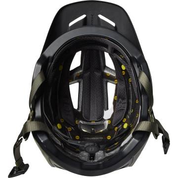 FOX Speedframe Pro MTB Helm Blocked | schwarz olivgrün | 29414-532 Größe S