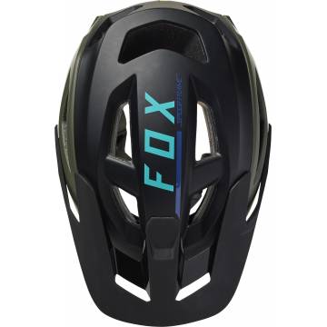 FOX Speedframe Pro MTB Helm Blocked | schwarz olivgrün | 29414-532 Größe M
