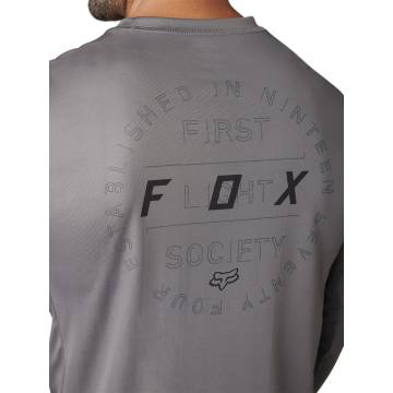 FOX MTB Shirt Ranger Font | langarm | grau | 30101-300