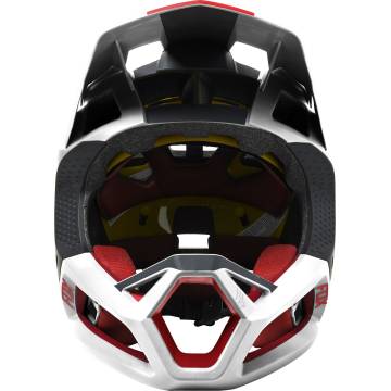 FOX Proframe MTB Helm Blocked | weiß schwarz | 29398-018 Größe XL