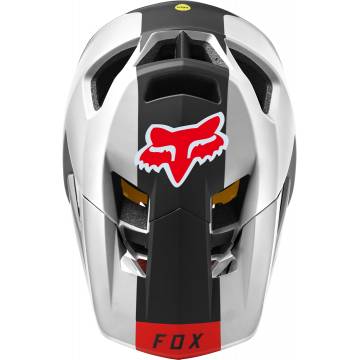 FOX Proframe MTB Helm Blocked | weiß schwarz | 29398-018 Größe L