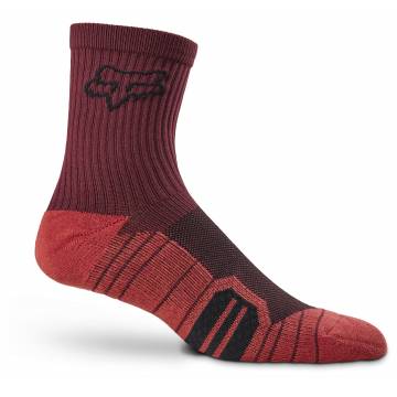 FOX MTB Socken Ranger Cushion | 6" | dunkelrot | 29336-299