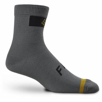 FOX MTB Socken Defend Water | grau | 30122-330