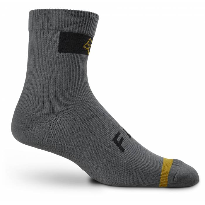 FOX MTB Socken Defend Water | grau | 30122-330