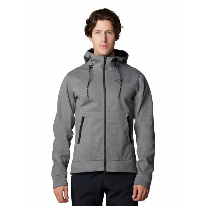 FOX MTB Winterjacke Ranger Fire | grau | 30113-300