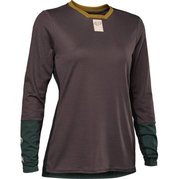 FOX Damen MTB Jersey Defend | langarm | dunkelviolett | 28968-602
