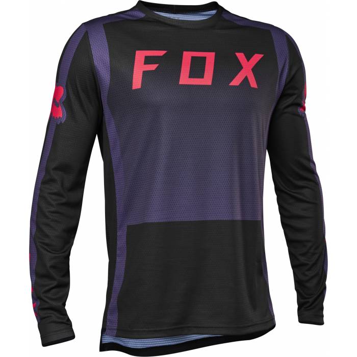 FOX Kinder MTB Jersey Defend Race | langarm | dunkelviolett | 30845-552