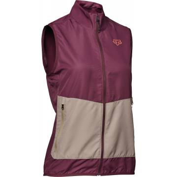 FOX Damen MTB Windweste Ranger | bordeaux | 30224-299