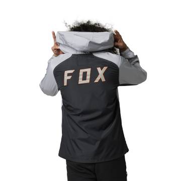 FOX Windbreaker Leed | grau schwarz | 30243-172