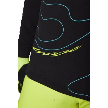 FOX MTB Jersey Ranger Lunar DR | langarm | schwarz | 30098-001 Größe XL