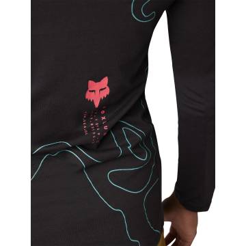 FOX Damen MTB Jersey Ranger Lunar DR | langarm | schwarz | 30338-001 Größe M