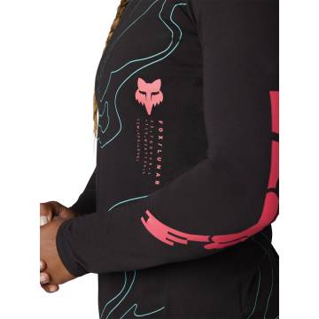 FOX Damen MTB Jersey Ranger Lunar DR | langarm | schwarz | 30338-001 Größe L