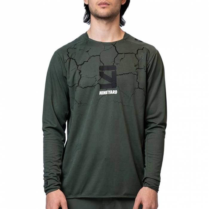 NINEYARD MTB Jersey | CORE. Riding Jersey| langarm | olive | N22M033