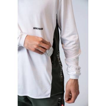 NINEYARD MTB Jersey | PREMIUM. Bamboo Tech Longsleeve| langarm | weiß | N22M015