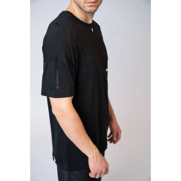 NINEYARD MTB Jersey | PREMIUM. Bamboo Tech T-Shirt| kurzarm | schwarz | N22M009