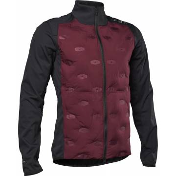 FOX Jacke Ranger Windbloc Fire | bordeaux schwarz | 28484-299