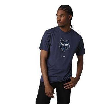 FOX Tech T-Shirt Nuklr | Heather Deep Cobalt | 29800-493