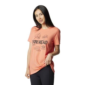 FOX Damen T-Shirt Unlearned | wild cherry | 30014-153