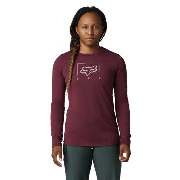 FOX Womens Jersey Ranger DR MD | langarm | bordeaux | 29934-299