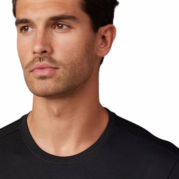 FOX Thermoshirt Tecbase Fire | langarm | schwarz | 29574-001 Größe L