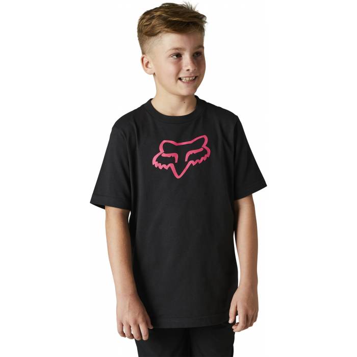 FOX Kinder T-Shirt Legacy | schwarz pink | 29384-285