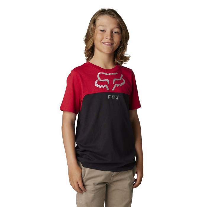 FOX Kinder T-Shirt Ryaktr | rot schwarz | 29999-122