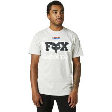FOX T-Shirt Honda Premium | hellgrau | 29004-097