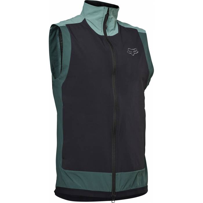 FOX MTB Winterweste Defend Fire Alpha | schwarz blau | 30109-490 FOX MTB Winterweste Defend Fire Alpha | schwarz blau | 30109-490