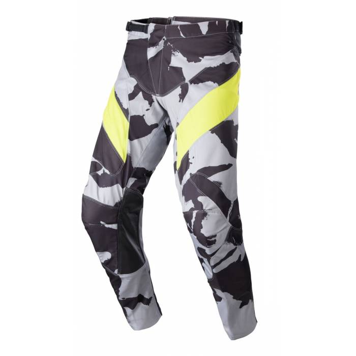 ALPINESTARS Racer Tactical Pants | grau camo / gelb | 33721223-9255 | cast gray camo / yellow fluo