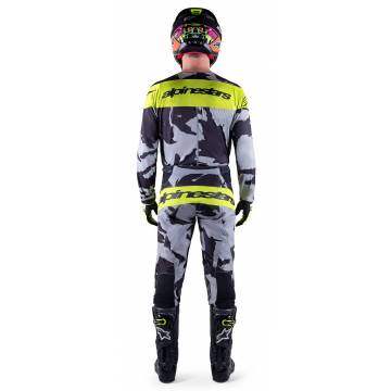 ALPINESTARS Racer Tactical Pants | grau camo / gelb | 33721223-9255 | cast gray camo / yellow fluo