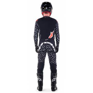 ALPINESTARS Supertech North Pants | schwarz neonrot | 3760523-1397 | black / neon red