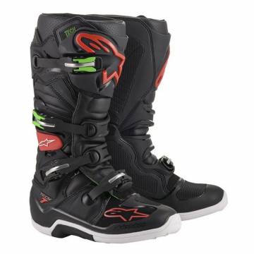 ALPINESTARS Tech 7 Stiefel | schwarz rot grün | 2012014-1366